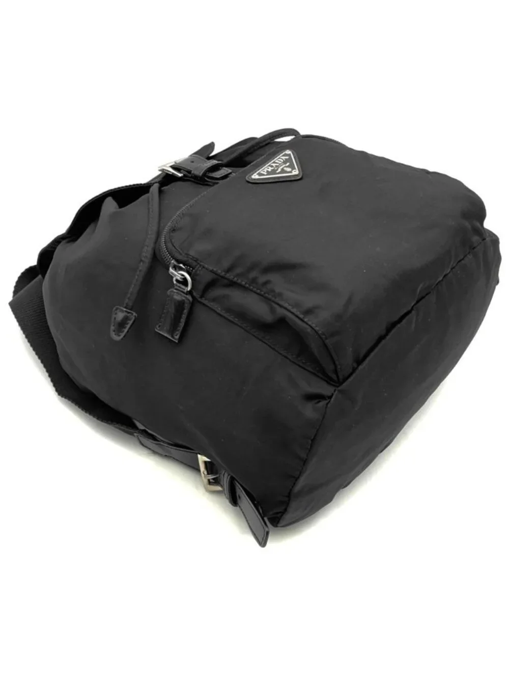 Prada Backpack Nylon Black Vintage